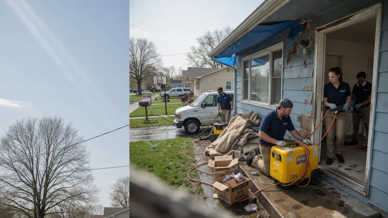 Basement Flood Cleanup in Picher, OK near me